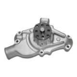 BluePrint Engines Performance Water Pumps BPP1668 Pump ALUMINUM MECHANICAL WATER PUMP, CHEVY SB, SHORT, STANDARD ROTATION, SATIN thumbnail 1