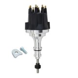 BluePrint Engines Pro Billet Ready to Run Distributors BPP3022BK Ignition PRO SERIES 2 WIRE DISTRIBUTOR, FORD SB 289/302W, V8 ENGINE, BLACK CAP thumbnail 1