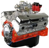 BluePrint Engines GM 383 C.I.D. 436 HP Base Dressed Stroker Long Block Crate BP38318CTC1 Engine, Dressed, Block, Stroker, HP, 443 TQ, New Block, Aluminum Heads, 750 cfm Carburetor, Chevy, Small Block, Each thumbnail 2