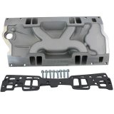 BluePrint Engines Dual Plane Vortec Intake Manifolds BPP350VINT Manifolds, Plane, Aluminum, Natural Finish, Standard Deck, Square Bore, Gaskets, Hardware, Chevy, Small Block, Vortec, Each thumbnail 3