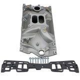 BluePrint Engines Dual Plane Vortec Intake Manifolds BPP350VINT Manifolds, Plane, Aluminum, Natural Finish, Standard Deck, Square Bore, Gaskets, Hardware, Chevy, Small Block, Vortec, Each thumbnail 4