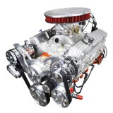BluePrint Engines GM 327 C.I.D. 350 HP Fully Dressed Long Block Crate BP327CTCKV Engines, Block, Aluminum Heads, 9.45:1 Comp., Hydraulic Roller, 670 cfm Carb, Chevrolet, 5.0L, Each thumbnail 2