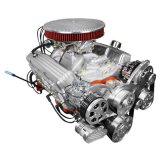 BluePrint Engines GM 327 C.I.D. 350 HP Fully Dressed Long Block Crate BP327CTCKV Engines, Block, Aluminum Heads, 9.45:1 Comp., Hydraulic Roller, 670 cfm Carb, Chevrolet, 5.0L, Each thumbnail 3