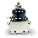 BluePrint Engines Billet Aluminum Fuel Pressure Regulators BPP13109BK Regulator, EFI, Injection, High Pressure, 40-75 PSI, -6AN O-Ring, Female Threads, Aluminum, Black, Bypass Style, Each thumbnail 3
