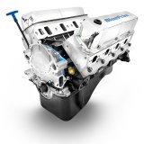 BluePrint Engines Ford 347 C.I.D. 415 HP Base Stroker Long Block Crate BP3479CT Engine, Block, Assembled, Aluminum Cylinder Heads, 4-bolt Mains, Ford, 5.0L Windsor, Each thumbnail 1