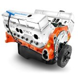 BluePrint Engines Pro Series Chevy 454 C.I.D. 563 HP Base Long Block Crate PS4541CT1 Engine, Block, Stroker, HP, 545 TQ, New Block, Aluminum Heads, 4-Bolt Mains, Chevrolet, Small Block, Each thumbnail 2