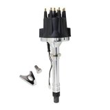 BluePrint Engines Pro Billet Ready to Run Distributors BPP3502BK Ignition PRO SERIES 2 WIRE DISTRIBUTOR, CHEVY SB/BB, V8 ENGINE, BLACK CAP thumbnail 1