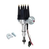 BluePrint Engines Pro Billet Ready to Run Distributors BPP3513BK Ignition PRO SERIES READY TO RUN DISTRIBUTOR, FORD 351 WINDSOR V8 ENGINE, BLACK CAP thumbnail 1