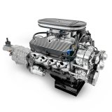 BluePrint Builder Series 427W/541HP Cobra Edition EFI Crate Engine and TKX Transmission Combos BF427FKTKXC 427 c.i. Series, Fuel Injected, Manual w/ Polished Pulley Kit. Incl. 30 month/50,000 warranty & Dyno thumbnail 1