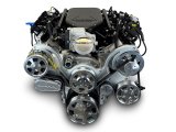 BluePrint Engines Crate PSLS3768CTFK 376 c.i. GM LS Compatible Pro-Series Deluxe Dressed Engine, Fuel Injected, w/Polished Pulley Kit. Incl. 30 month / 50,000 warranty & Dyno thumbnail 3