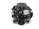 BluePrint Pro Series Chevy LS 427 C.I.D. 800 HP EFI Supercharged Deluxe Long Block Crate Engines PSLS4279SCTK c.i. GM style proseries dressed engine with Supercharger and Polished Pulley Kit -. incl. 30 month / 50,000 thumbnail 1