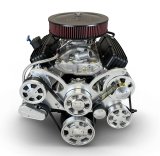 BluePrint Builder Series 400/500HP Standard Edition Carbureted Crate Engine/700R4 Trans Combos B400K700 400 c.i. Series, Carbureted, 700R4 Automatic Transmission w/Polished Pulley Kit. Incl. 30 month/50,000 warranty & Dyno thumbnail 2