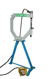 Woodward Fab Planishing Hammers WFPL2 Hammer, Floor Stand Type, Steel, Blue/Gray, 3,000 Hits Per Minute @ 90 psi, Lower Radius Dies, Kit thumbnail 2