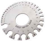 Woodward Fab Sheet Metal Thickness Gauges WFSG Gauge, Metal, 30 to 0 Gauge Range, Each thumbnail 1