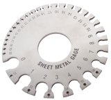 Woodward Fab Sheet Metal Thickness Gauges WFSG Gauge, Metal, 30 to 0 Gauge Range, Each thumbnail 2