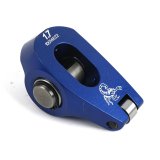 Scorpion Race Series Rocker Arms SCP1162 Arms, Series, Full Roller, 1.7 Ratio, Aluminum, Blue Anodized, 8mm Stud Mounting Style, Chevrolet, 6.2L LS, Set of 16 thumbnail 1
