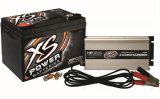 XS Power XP1000 16 V Battery and Charger Combos XP1000CK1 Battery, Starting, AGM Type, V, Top Terminals, Charger, V, 15 amps Rating, Kit thumbnail 1