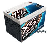 XS Power AGM Batteries D1600 Battery, 16 V, AGM, 775 Cranking Amps at 32 Degrees F, Top Terminal, 10.24 in. Length, 6.4 in. Width, 7.2 in. Height, Each thumbnail 7