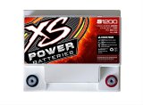 XS Power AGM Batteries S1200 Battery, 12 V, AGM, 740 Cranking Amps at 32 Degrees F, Top Post, 7.97 in. Length, 6.69 in. Width, 6.75 in. Height, Each thumbnail 4
