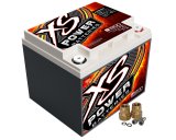 XS Power AGM Batteries S1200 Battery, 12 V, AGM, 740 Cranking Amps at 32 Degrees F, Top Post, 7.97 in. Length, 6.69 in. Width, 6.75 in. Height, Each thumbnail 6