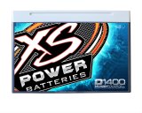 XS Power AGM Batteries D1400 Battery, 14 V, AGM, 775 Cranking Amps at 32 Degrees F, Top Post, Deep Cycle/Starting, Each thumbnail 3