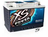 XS Power AGM Batteries D4800 Battery, AGM, Deep Cycle, Starting, 12 V, 950 Cranking Amps at 32 Degrees F, 120 minutes Reserve Capacity, Each thumbnail 3