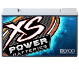 XS Power AGM Batteries D3100 Battery, 12 V, AGM, 1,564 Cranking Amps at 32 Degrees F, Top Post, 13.03 in. Length, 6.77 in. Width, 8.43 in. Height, Each thumbnail 2