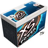 XS Power AGM Batteries D3100 Battery, 12 V, AGM, 1,564 Cranking Amps at 32 Degrees F, Top Post, 13.03 in. Length, 6.77 in. Width, 8.43 in. Height, Each thumbnail 6