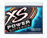 XS Power AGM Batteries D2400 Battery, AGM, Deep Cycle/Starting, 12 V, 1,200 Cranking Amps at 32 Degrees F, Top Terminals, Each thumbnail 2