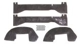 Performance Accessories Gap Guard Kits PA6742 Body Lift, Guards, Urethane, Black, Ford, Set of 4 thumbnail 2