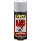 VHT FlameProof Coating 11 Oz. Flat Gray/Silver SP117 Paint, Flameproof Coating, High-Temperature, Flat, Aluminum, oz., Aerosol Spray Can, Each thumbnail 1