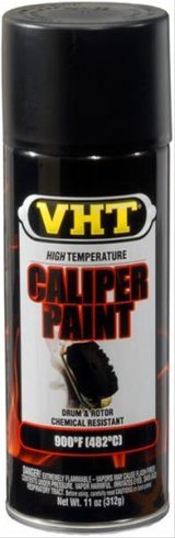 VHT Brake Caliper, Drum, and Rotor Paint 11 Oz. Satin Black SP739 Paint, Brake, High-Temperature, Satin, Black, oz., Aerosol Spray Can, Each thumbnail 1