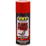 VHT FlameProof Coating 11 Oz. Flat Red SP109 Paint, Flameproof Coating, High-Temperature, Flat, Red, oz., Aerosol Spray Can, Each thumbnail 1
