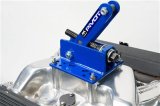 Mac's Engine Pivot Plates 701001 Lift Plate, Carburetor Pad Mount, Steel, Blue Powdercoated, Each thumbnail 2