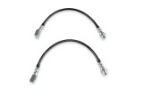 REKUDO JL8 Brake Hoses for 1970-1981 CAMARO, FIREBIRD - RK402-1 Hoses, Front, Use with Rekudo Front Calipers, Rubber, Includes Clips and Washers, Chevy, Pontiac, Pair thumbnail 1
