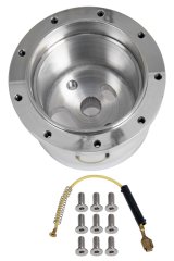 Lecarra Hub Adapter Kits B-26448 Kit, 9-Bolt Mount, Billet Aluminum, Polished, Wheel to Chevy, Jeep, Kit thumbnail 3