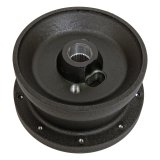 Lecarra Hub Adapter Kits B-16400 Kit, 9-Bolt Mount, Billet Aluminum, Black Powdercoated, GM, Each thumbnail 1
