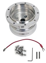 Lecarra Hub Adapter Kits BA-22455 Kit, 9-Bolt Mount, Billet Aluminum, Polished, Adjustable, Ford, Passenger, Thunderbird, Kit thumbnail 2