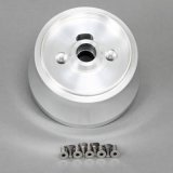 Lecarra Hub Adapter Kits B-26423 Kit, 9-Bolt Mount, Billet Aluminum, Polished, Wheel to Flaming River GM Spline Column, Kit thumbnail 1