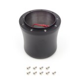 Lecarra Hub Adapter Kits B-12412 Kit, 9-Bolt Mount, Billet Aluminum, Black, Ford, Lincoln, Each thumbnail 2