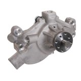 EMP Stewart Stage 2 Water Pumps 22203 Pump, 2, Aluminum, Natural, High-Volume, Chevy, Small Block, Short, Each thumbnail 1