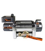 12,000 lbs. Mile Marker Electric Winch 76-50251BW Winch, Electric, lbs., Planetary, Roller Fairlead, 12 V, 100 ft. Cable, 12 ft. Hand-held Remote Switch thumbnail 3