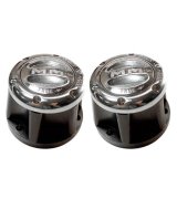 Mile Marker Supreme Locking Hubs 457 Hubs, Manual, Supreme, Chrome, Jeep, International, Pair thumbnail 2