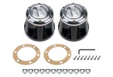 Mile Marker Supreme Locking Hubs 457 Hubs, Manual, Supreme, Chrome, Jeep, International, Pair thumbnail 3