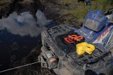Mile Marker ATV/UTV Recovery Kits 19-00105 Tow Strap, Pulley Block, Two D Shackles, Gloves, Black Bag, Kit thumbnail 1