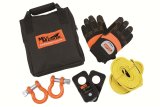 Mile Marker ATV/UTV Recovery Kits 19-00105 Tow Strap, Pulley Block, Two D Shackles, Gloves, Black Bag, Kit thumbnail 8