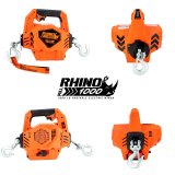 1,000 lbs. Mile Marker Rhino Pull 1000 Portable Electric Winch 71-1000 Winch, Portable, Battery Operated, Electric, Rhino, 24V, lbs., 39 ft. Synthetic Line, Each thumbnail 4