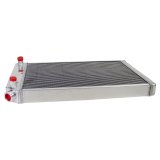 Griffin Performance Fit Radiators 8-00013-LS Radiator, Dominator Series, Crossflow, Aluminum, Natural, Chevy, GMC, Manual, GM LS Series Engine Swap, Each thumbnail 4