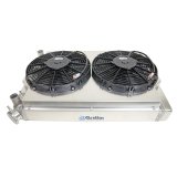 Griffin Performance Fit Radiator Combos CU-00009-LS and Fan, Fit, Aluminum, Crossflow, 2-Row, Dual Fan, Chevy, Pontiac, Kit thumbnail 8