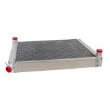 Griffin Performance Fit Radiators 8-00009 Radiator, Crossflow, Dual-Row, Aluminum, Natural, 26.24 in. Wide, 18.63 in. High, 3.0 in. Thick, Each thumbnail 4